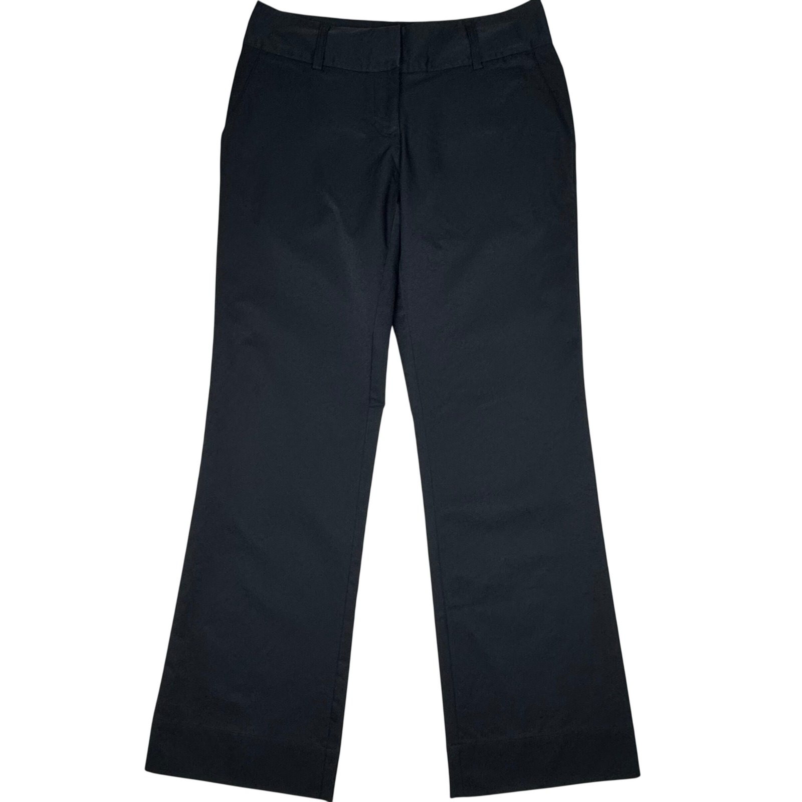 Adidas Climalite Golf Pants Womens 4 Black Straight Leg Activewear Athleisure